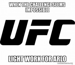 Arlo beating waddock uo