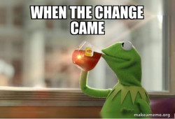 Kermit Drinking Tea