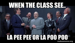 Dr Evil and Henchmen laughing - and then they said