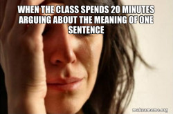 First World Problems