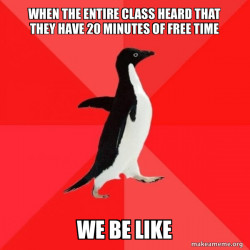 Socially Awesome Penguin