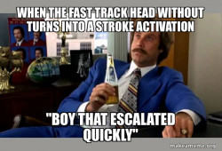 Ron Burgundy - boy that escalated quickly