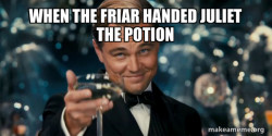Great Gatsby Reaction - Leonardo DiCaprio Toast