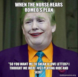 The nurse from Romeo and Juliets humor
