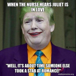 The nurse from Romeo and Juliets humor