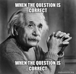 Serious Albert Einstein