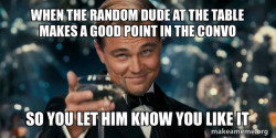Great Gatsby Reaction - Leonardo DiCaprio Toast