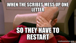 Scribe meme
