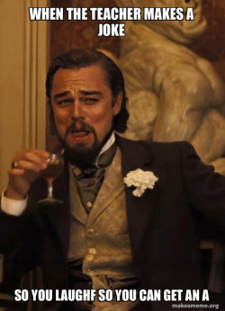 Leonardo DiCaprio Laughing Django