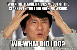 Jackie Chan Why?