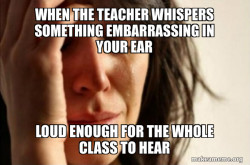 First World Problems