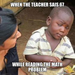 Skeptical Third World Kid