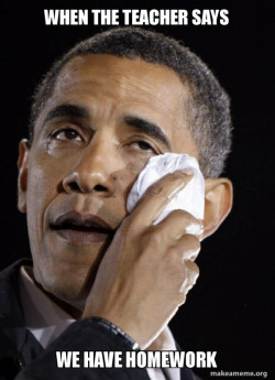 Crying Obama