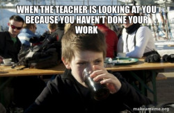 Lazy Elementary Student