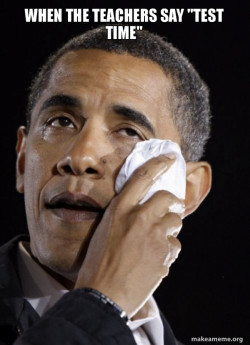 Crying Obama