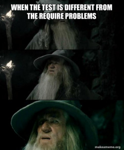 Confused Gandalf