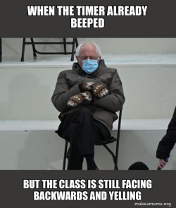 Bernie Sanders at the Inauguration