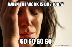 First World Problems