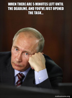 Contemplative Putin
