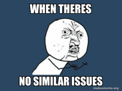 Y U No