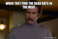 Ron Burgundy I am not even mad or That's amazing (Anchorman)