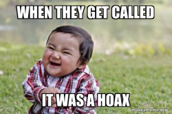 Evil, scheming toddler