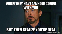 Tony Stark Eye Roll