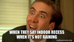 Sarcastic Nicholas Cage