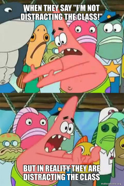 Push It Somewhere Else Patrick