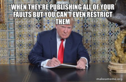 Donald Trump Writing Speech