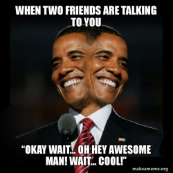 Two Faced Obama
