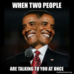 Two Faced Obama