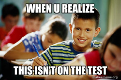 Scumbag Student