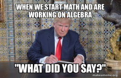 Donald Trump Writing Speech