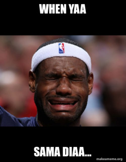 Lebron Crying