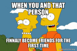 Bart and Lisa Chat