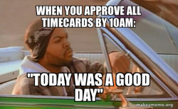 Today was a good day