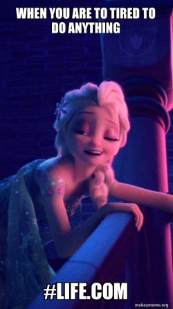 Drunk Elsa
