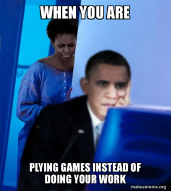 Redditor Obama's Wife