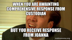 Sarcastic Nicholas Cage