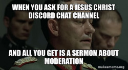 Give me jesus christ discord Chat channel