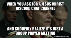 Give me jesus christ discord Chat channel