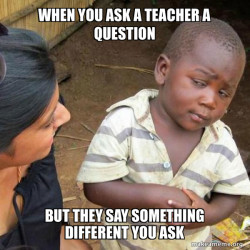Skeptical Third World Kid