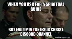 Give me jesus christ discord Chat channel