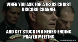 Give me jesus christ discord Chat channel
