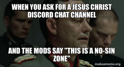 Give me jesus christ discord Chat channel