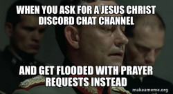 Give me jesus christ discord Chat channel