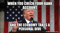 Economy tanking