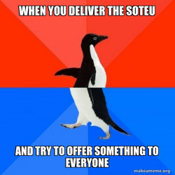 Socially Awesome Awkward Penguin