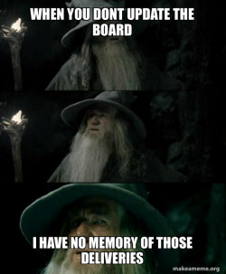 Confused Gandalf